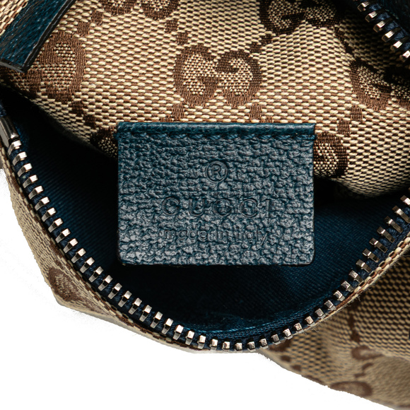 Pre-Loved Gucci GG Canvas Web Double Pocket Belt Bag - Picture 5 of 11